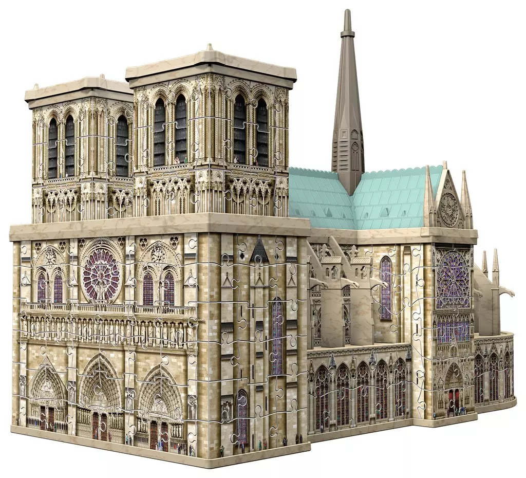 Puzzle 3D 324 elementy. Katedra Notre Dame - Puzzle