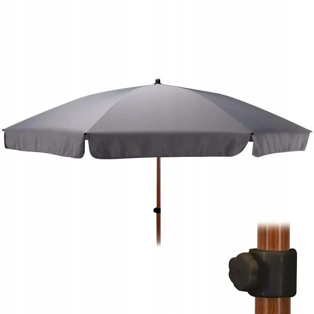 Parasol Ogrodowy Taras Balkon Regulowany 200CM Szary Progarden - Elektronika i akcesoria