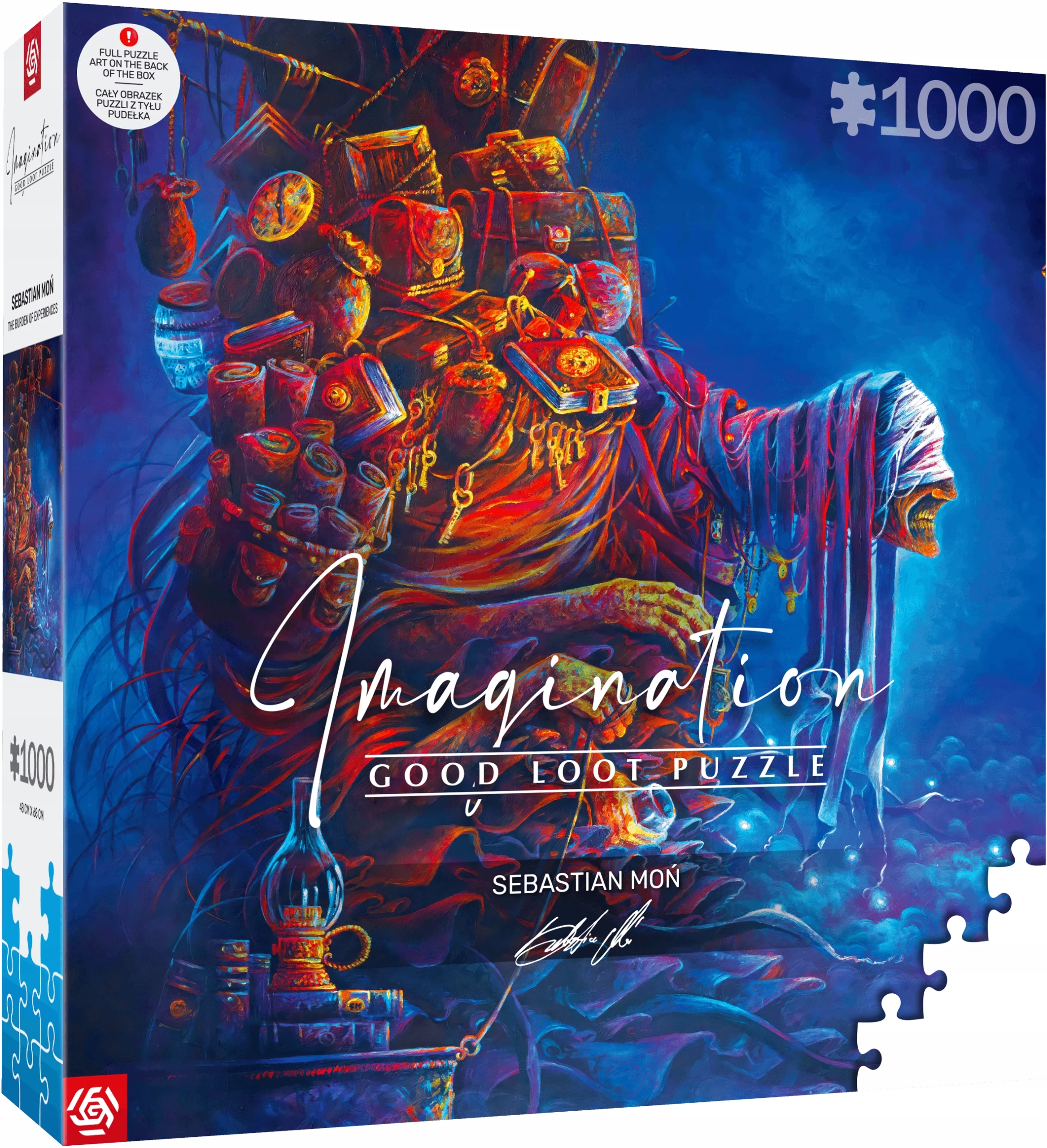 Puzzle Good Loot 1000 elementów Sebastian Moń Ciężar doświadczeń