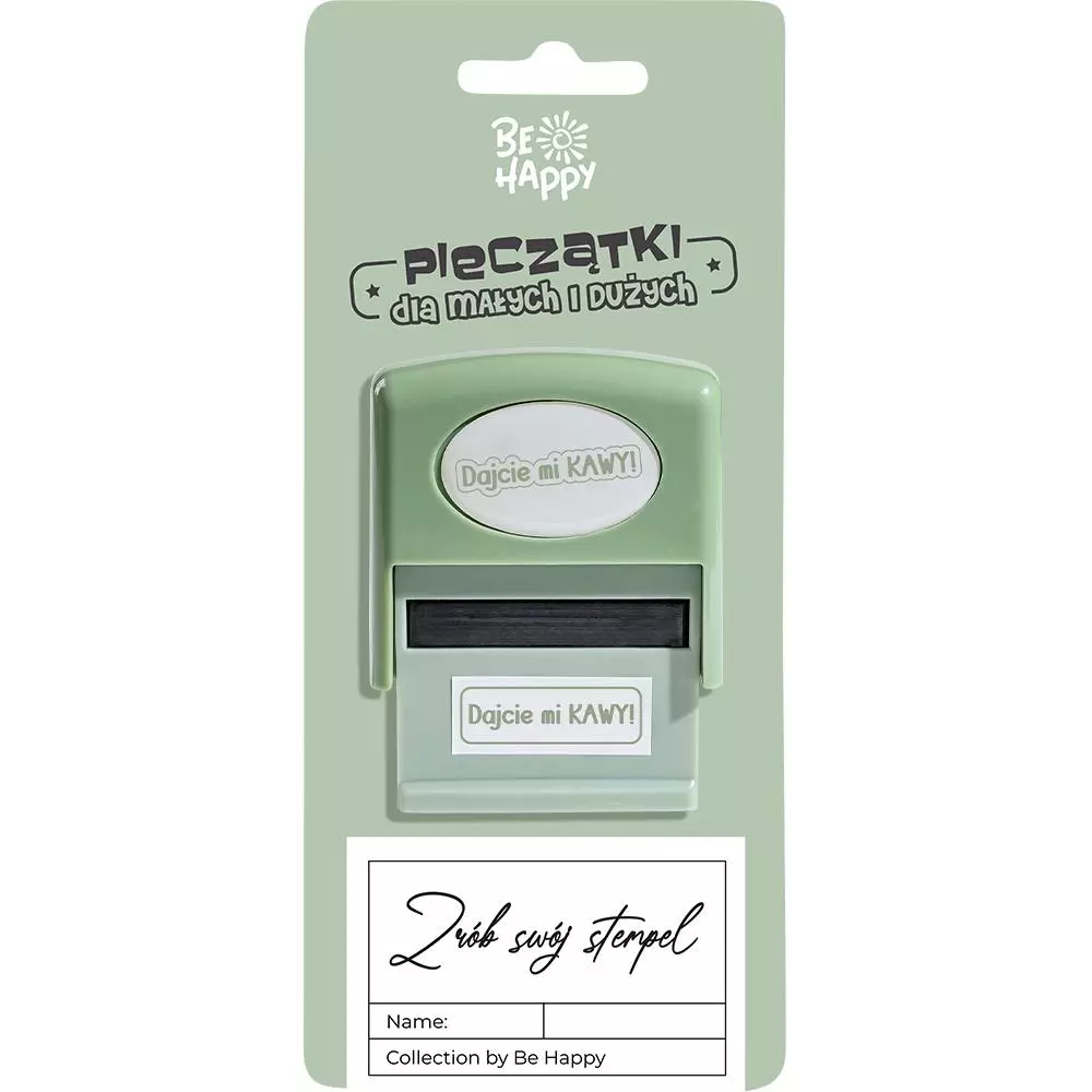 Pieczątka z napisem Dajcie mi kawy! - Papiernicze i szkolne