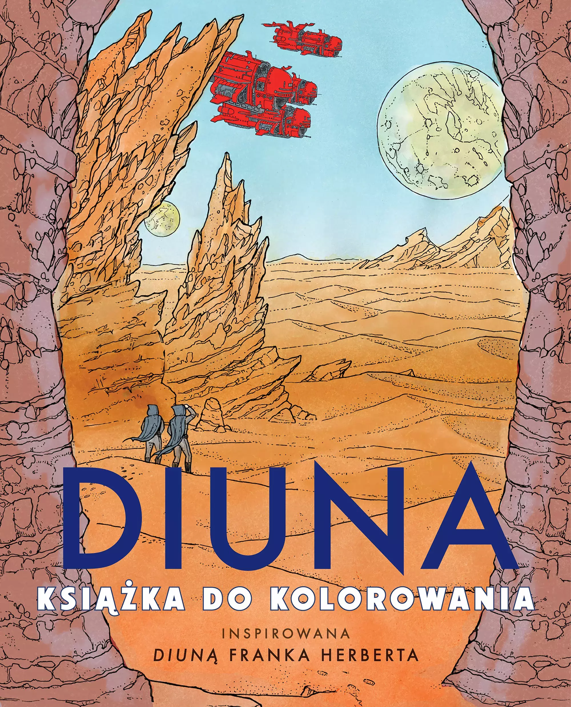 Diuna. Książka do kolorowania - Książki