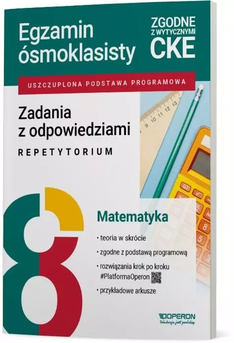 Egzamin ósmoklasisty 2026. Zadania z odpowiedziami. Matematyka. Repetytorium - Książki