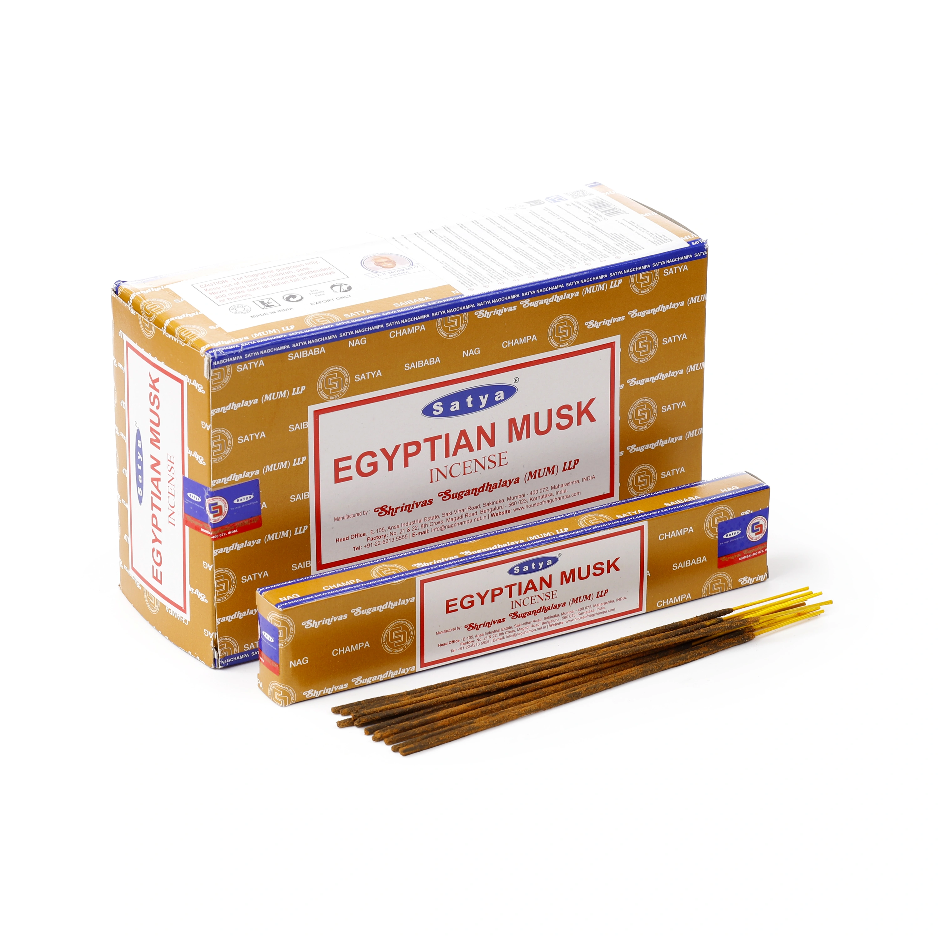 Kadzidełka - Satya VFM Egyptian Musk Nag Champa - Mama i dziecko