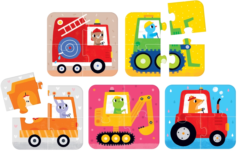CzuCzu. Układam pojazdy - Puzzle