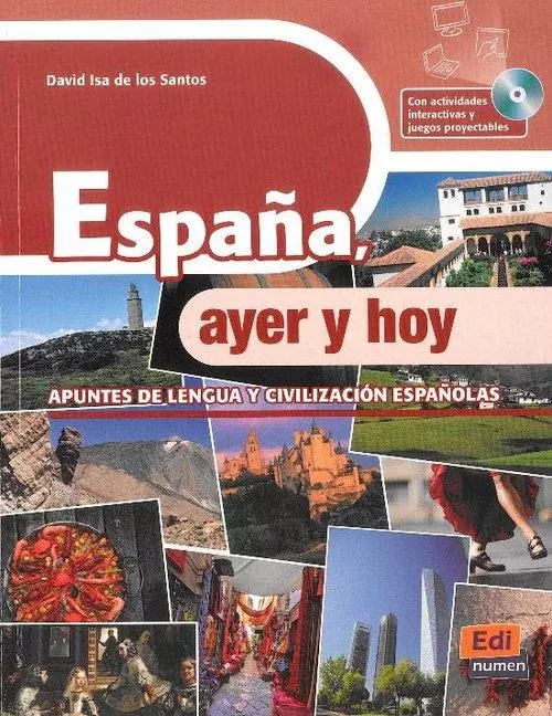 Espana, ayer y hoy książka + płyta CD-ROM - Książki