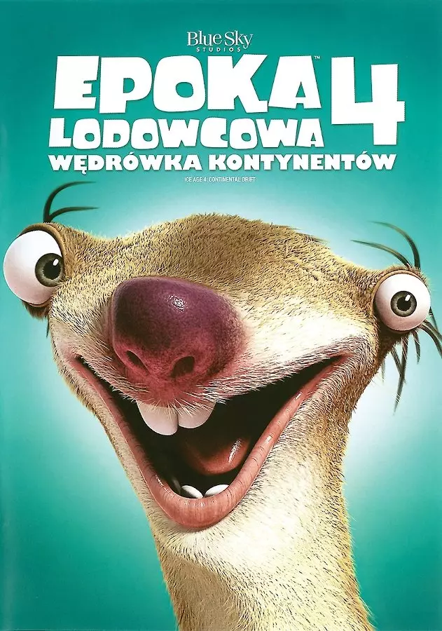 Epoka lodowcowa 4. Wędrówka kontynentów, DVD - Filmy