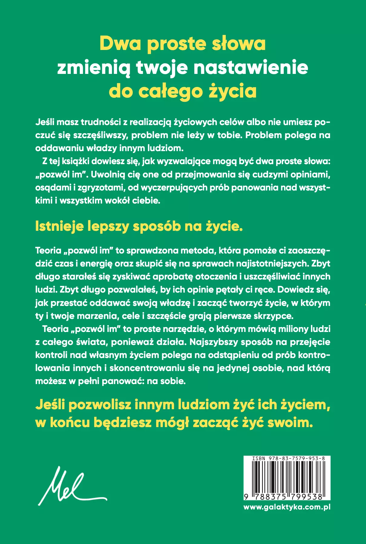 Teoria „pozwól im” - Książki