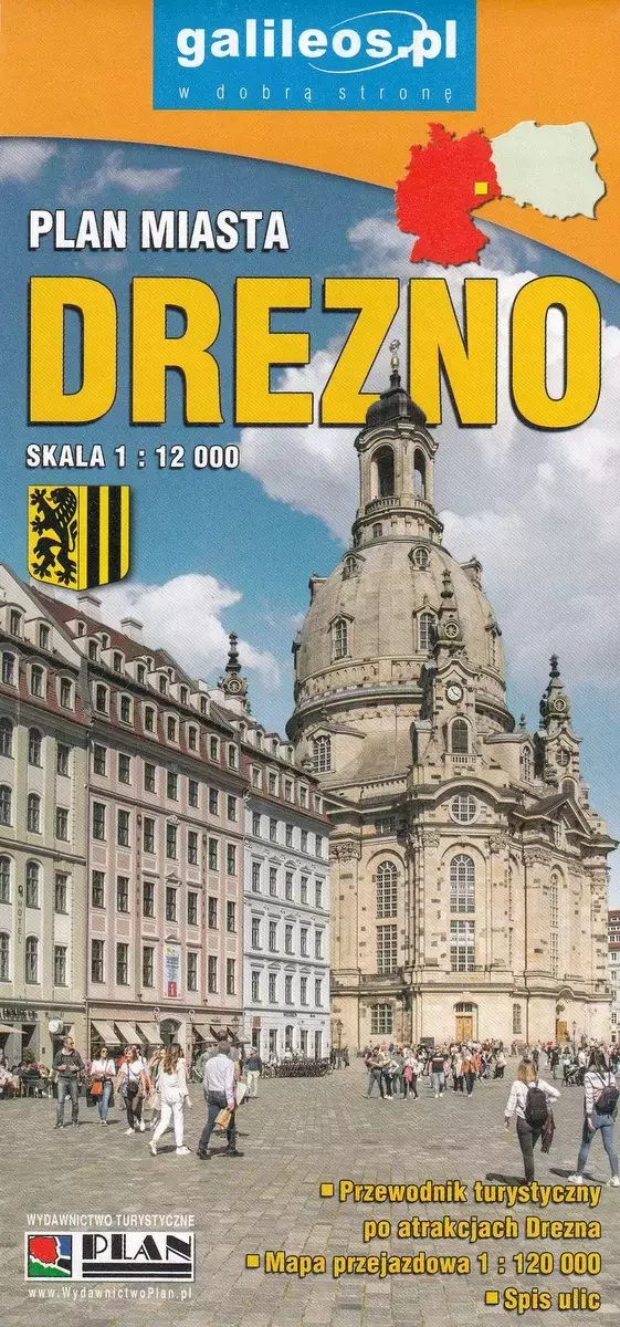 Drezno - plan miasta - Książki