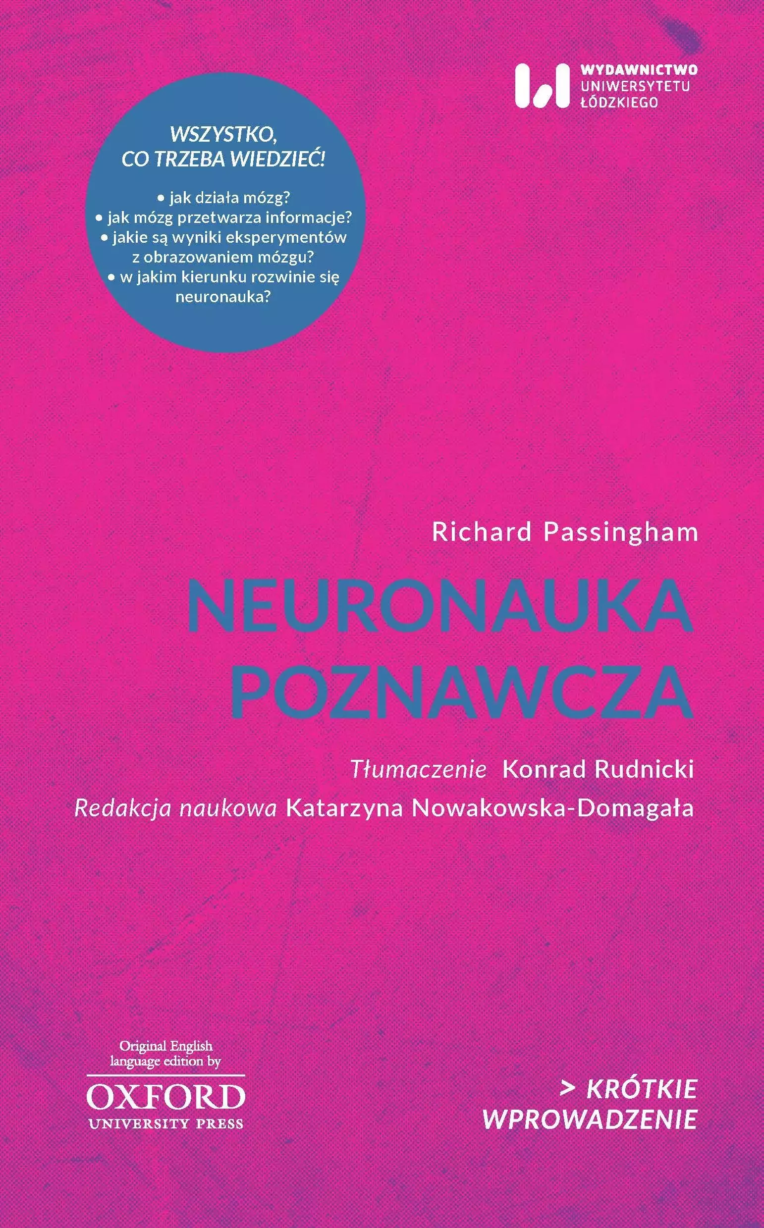 Krótkie wprowadzenie. Neuronauka poznawcza - Książki