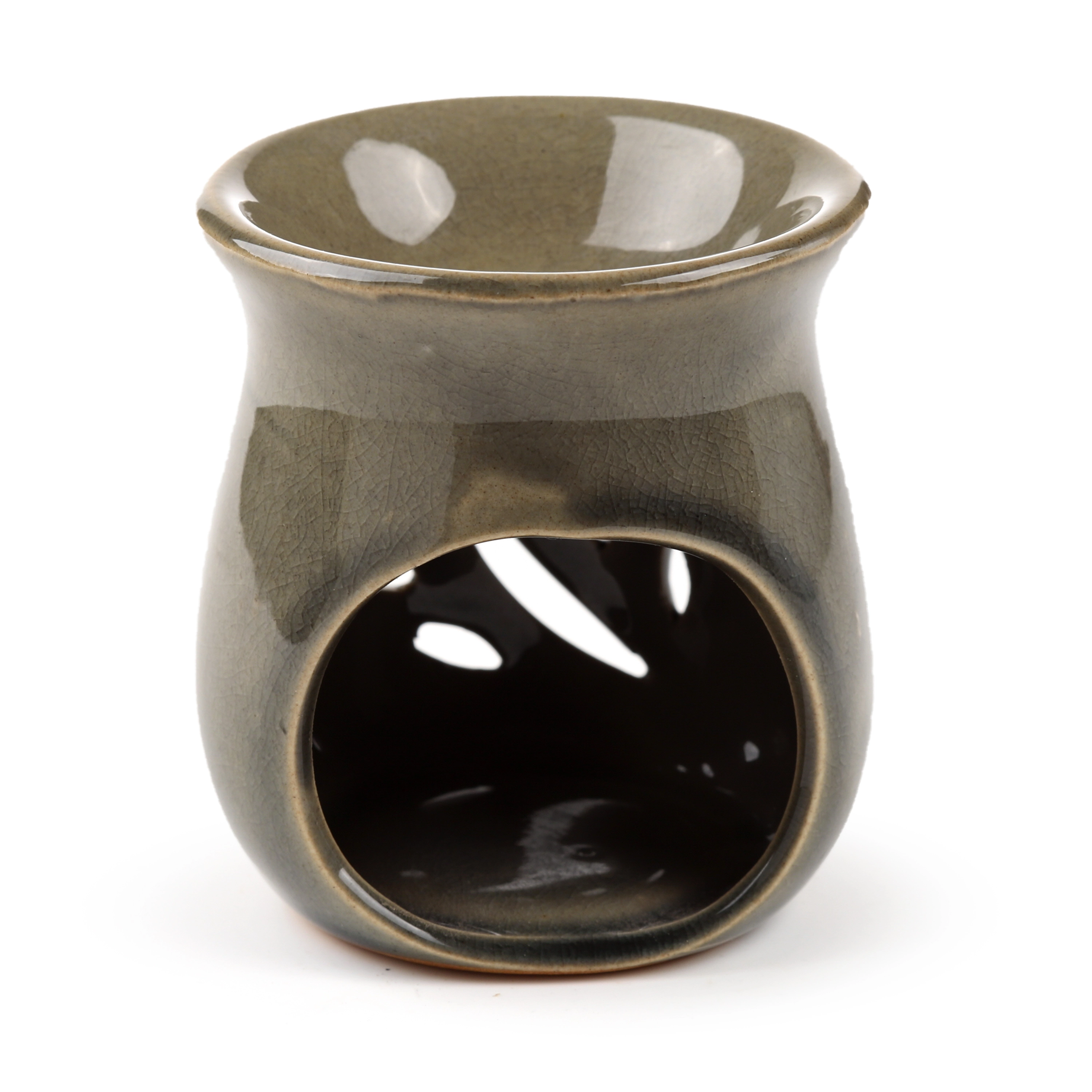 Kominek - podgrzewacz do olejków - Liściaste Ornamenty - Mama i dziecko