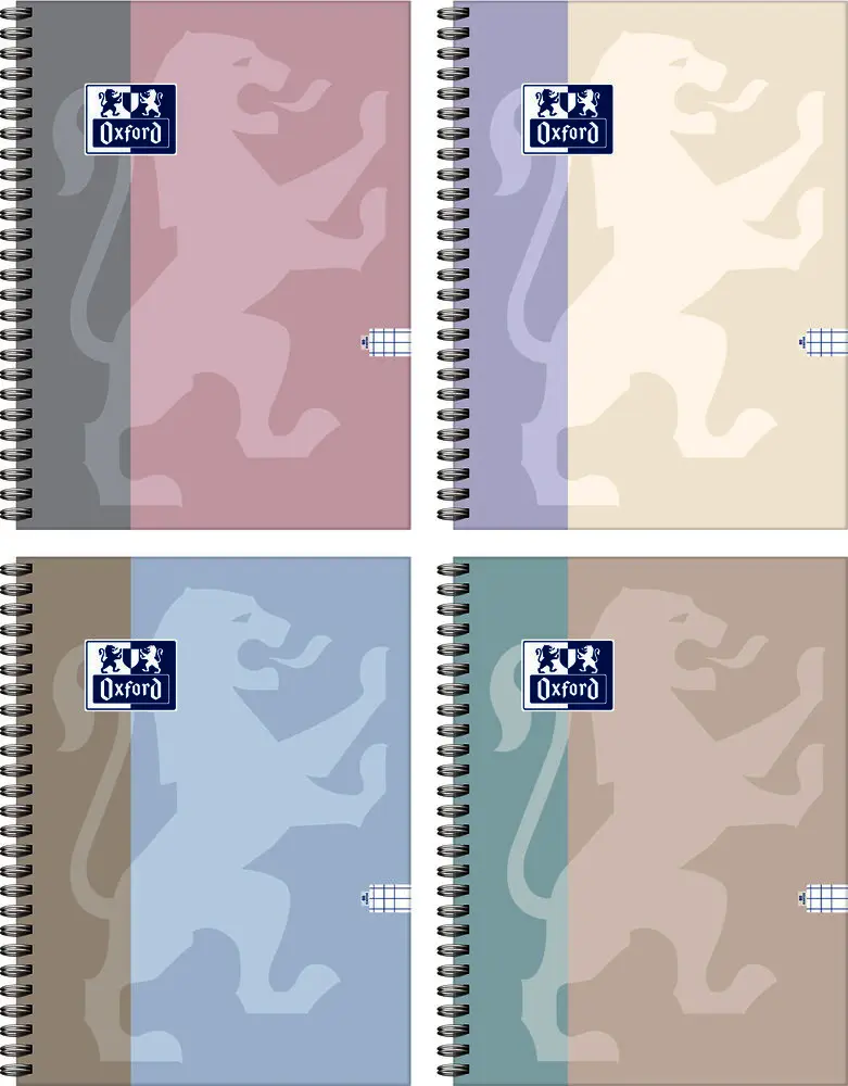 KoŁozeszyt Oxford B-light A5 80 kartek Kratka - Papiernicze i szkolne