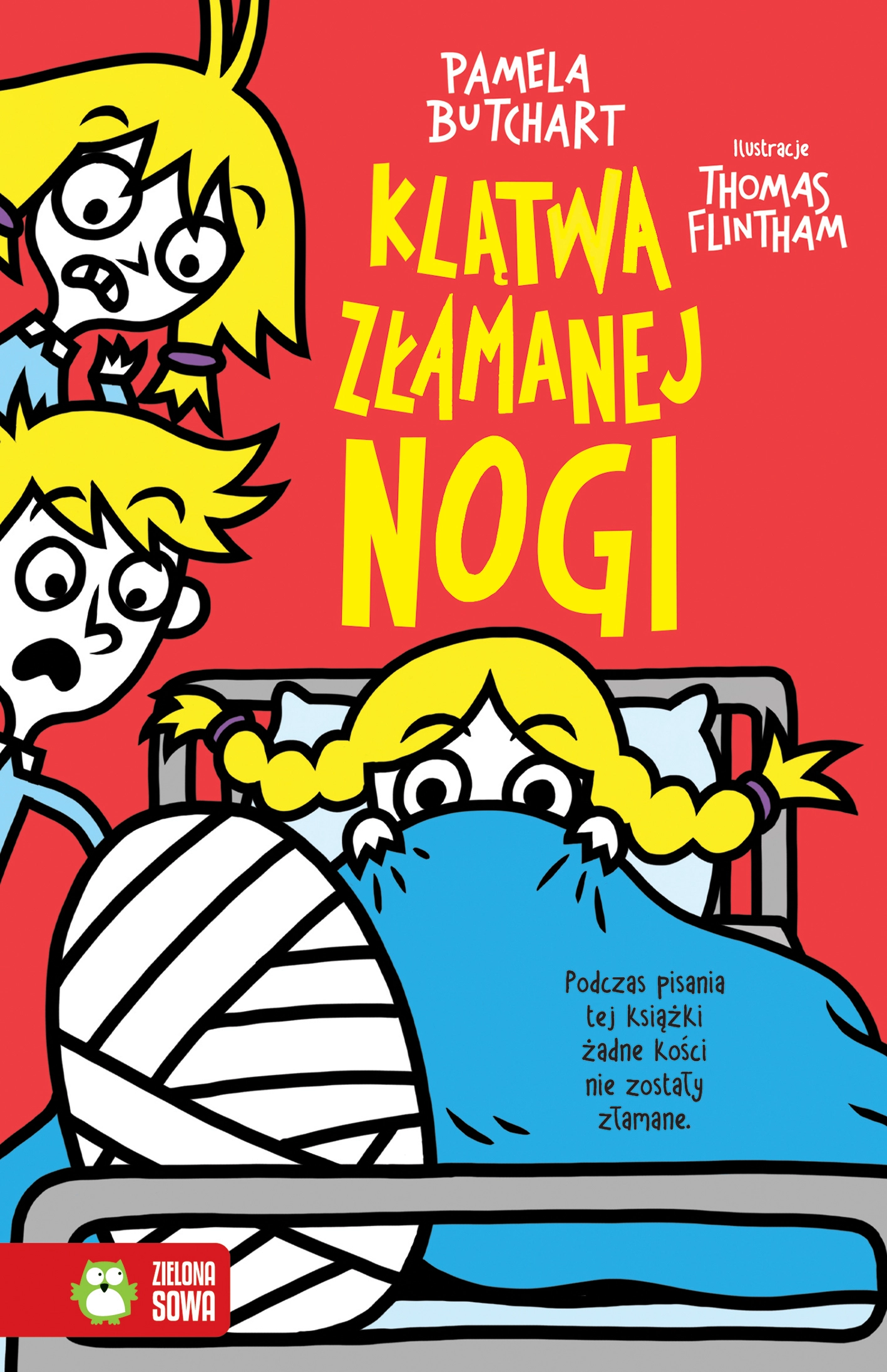 Szkolne szaleństwa. Klątwa złamanej nogi - Książki