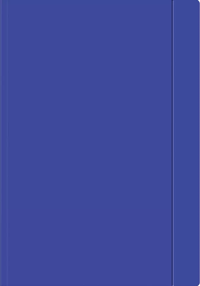 Teczka z gumką A4+, granatowa - Papiernicze i szkolne