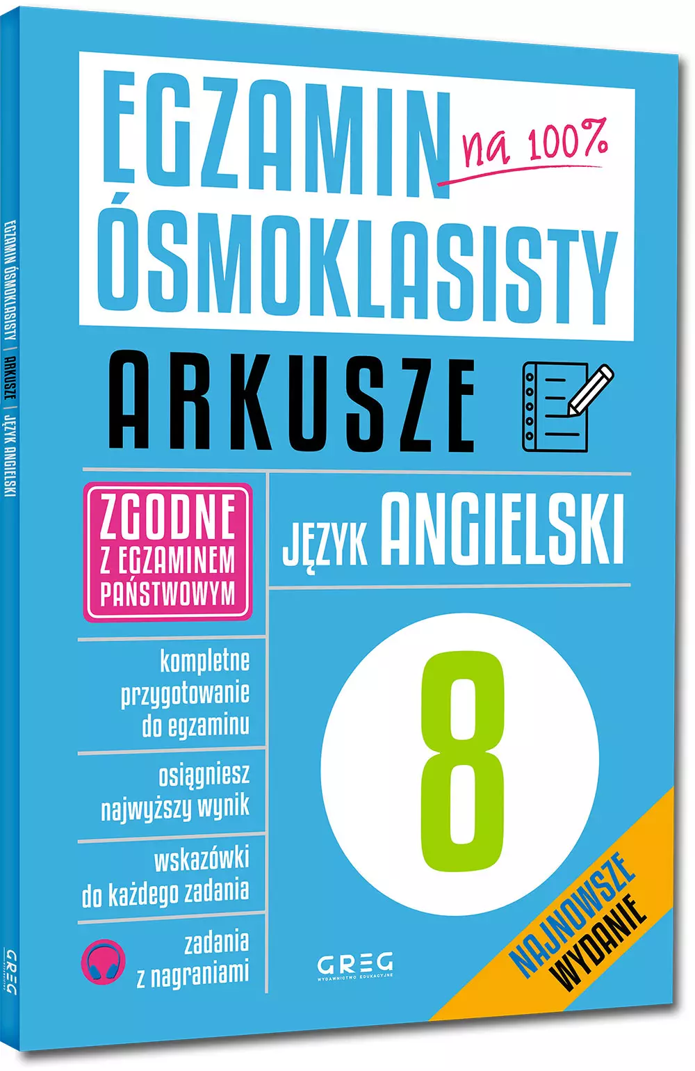 Egzamin ósmoklasisty - arkusze. Język angielski - Książki