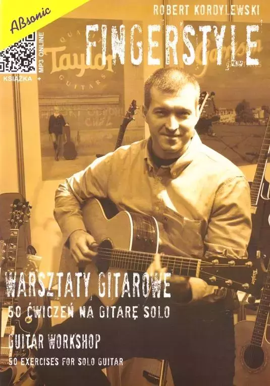 Fingerstyle - warsztaty gitarowe 50 ćw...+ MP3 - Muzyka
