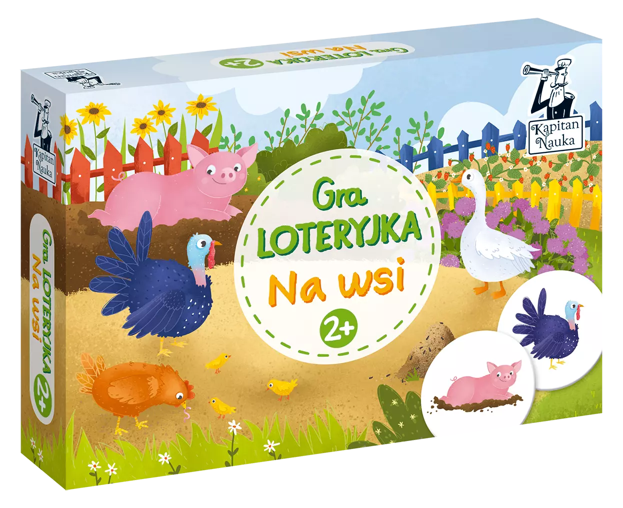 Na wsi. Gra loteryjka