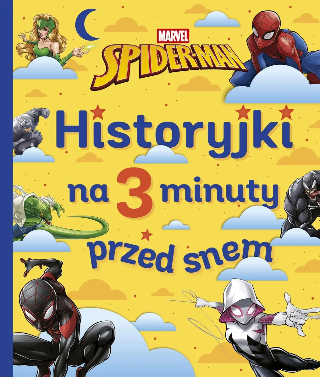 Historyjki na 3 minuty przed snem. Marvel Spider-Man - Książki