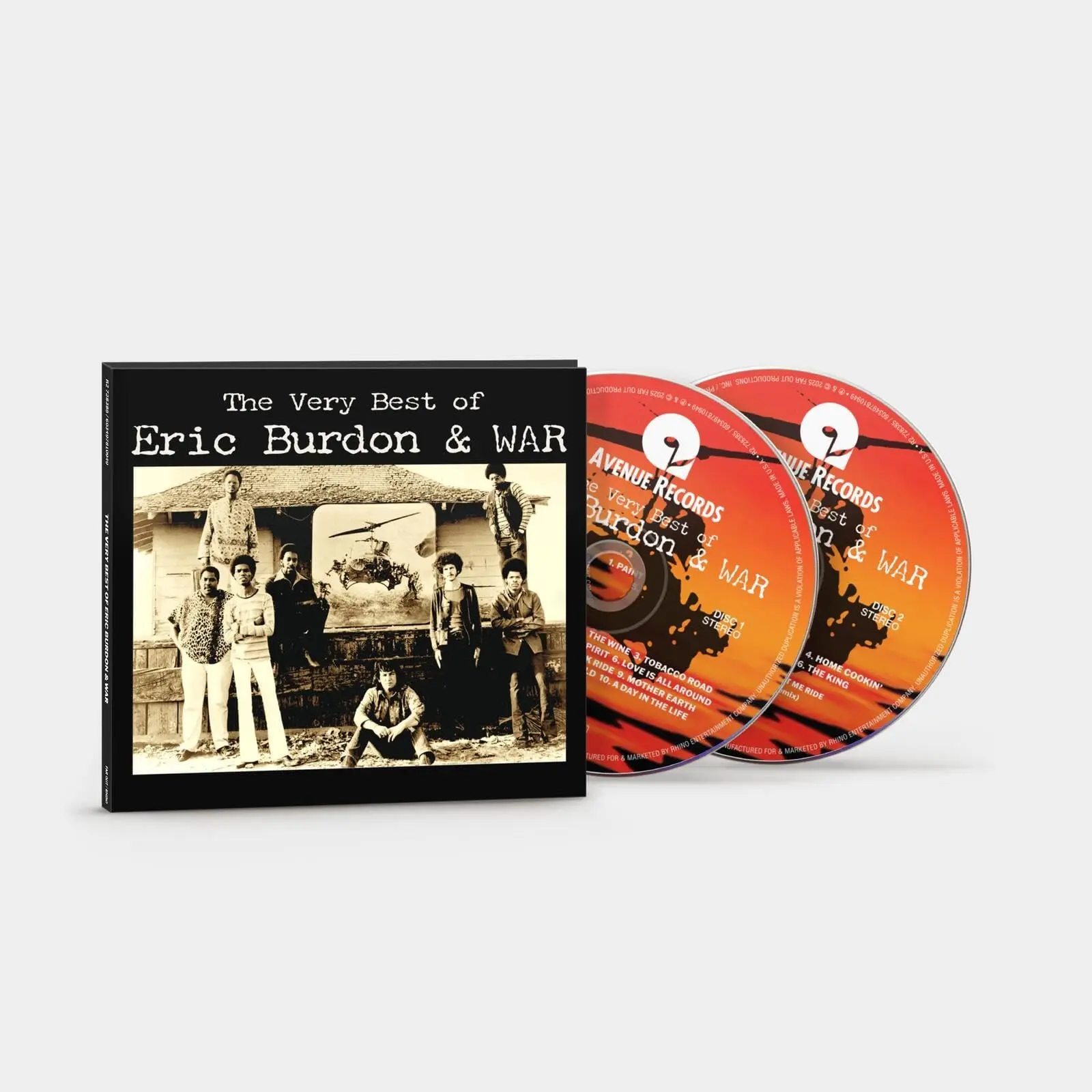 The Very Best Of Eric Burdon & War, CD - Muzyka