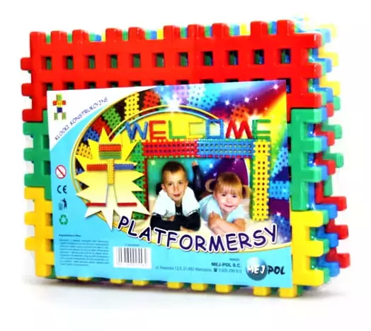 Klocki konstrukcyjne - wafle - Zabawki