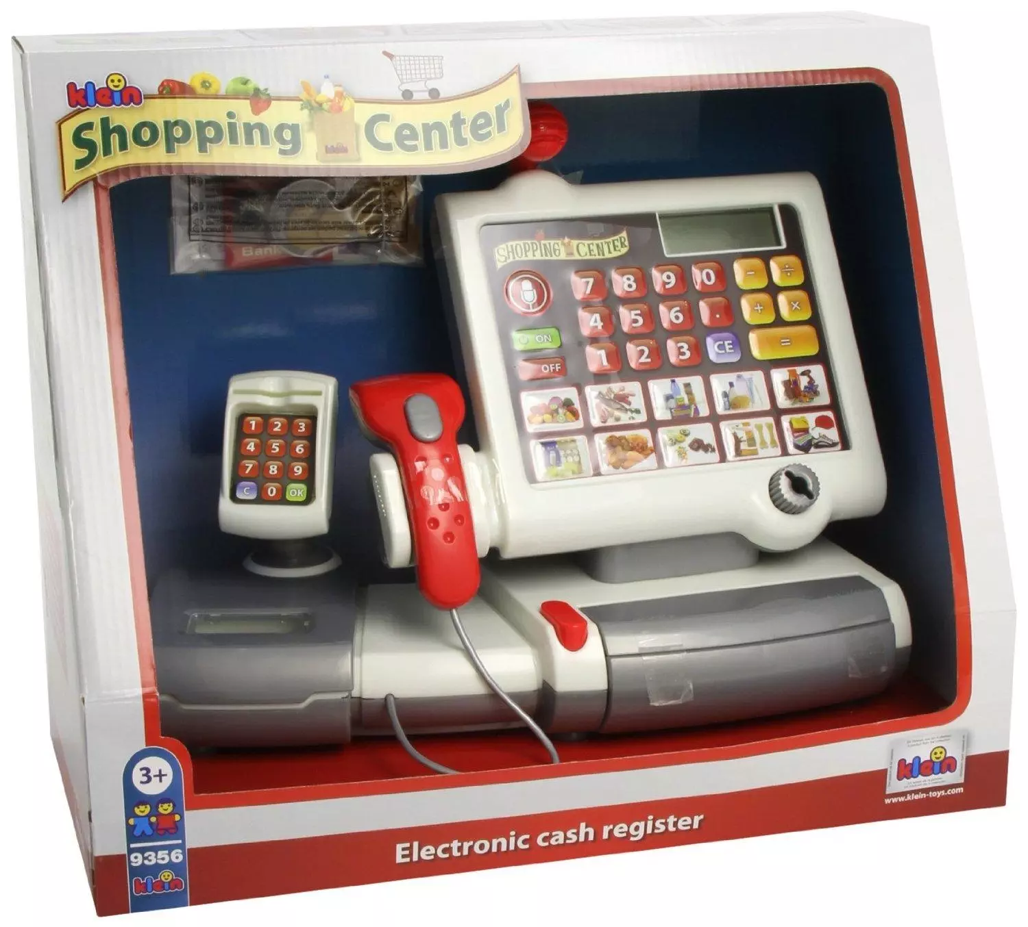 Kasa sklepowa ze skanerem - Zabawki