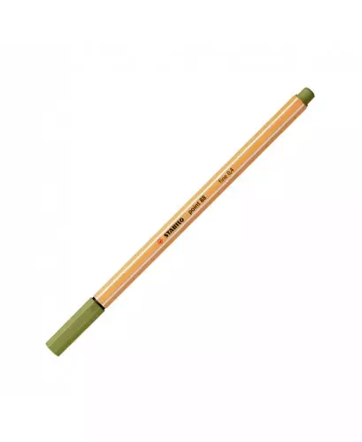 Cienkopis 0,4 mm, zieleń błotna - Papiernicze i szkolne