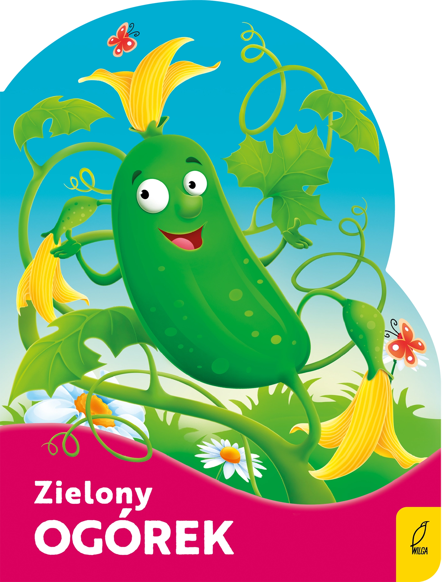 Zielony ogórek. Wykrojnik - Książki