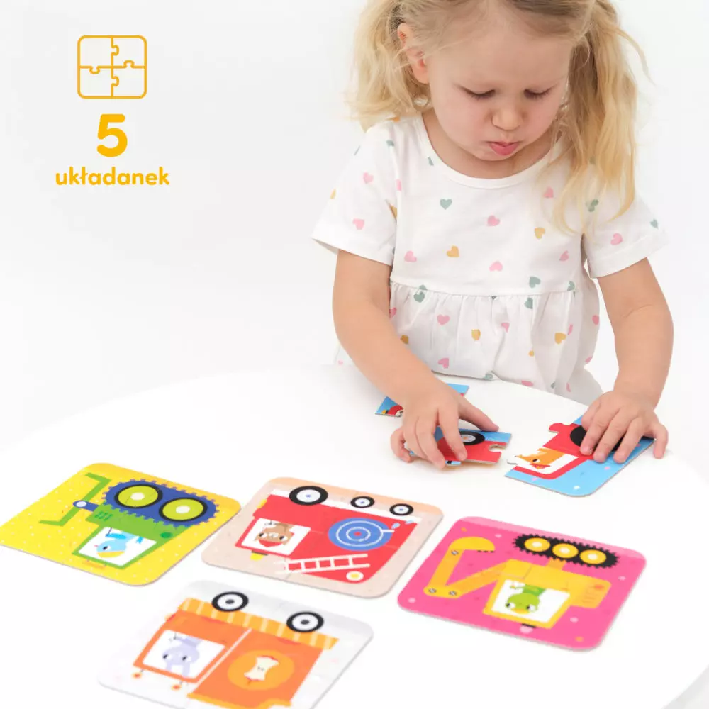 CzuCzu. Układam pojazdy - Puzzle