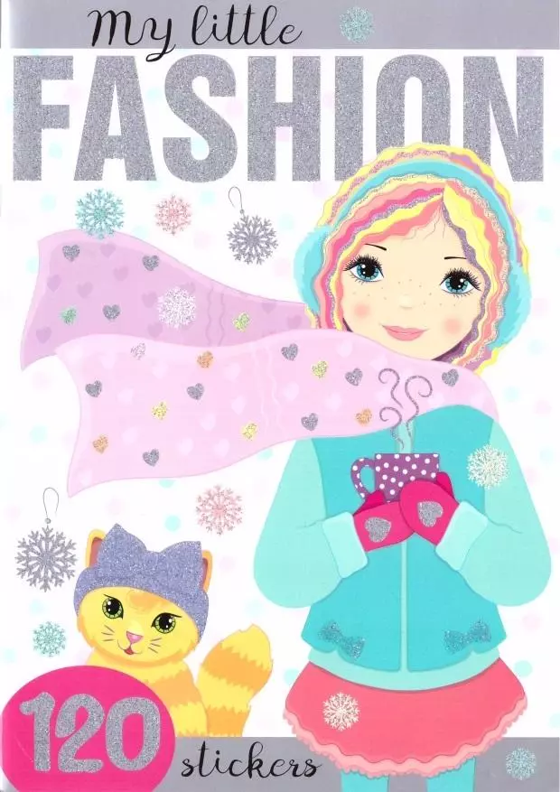My little Fashion z naklejkami - Książki