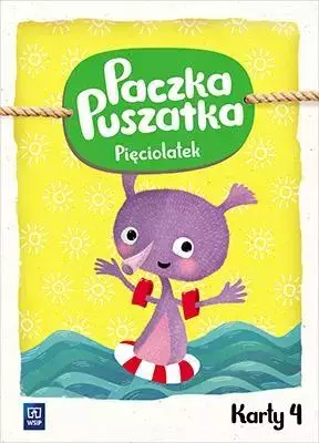 Paczka Puszatka. Pięciolatek. Karty. Część 4 - Książki