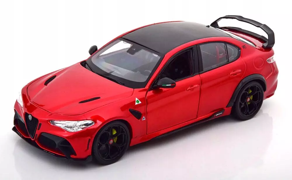 ALFA ROMEO GIULIA GTAm Red 2020 1/18 Bburago - Zabawki