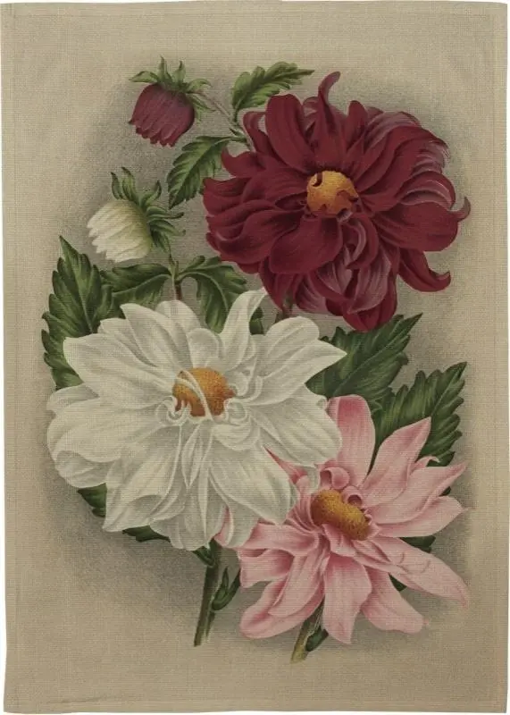 Ręcznik kuchenny - Dalia fioletowa - Mama i dziecko