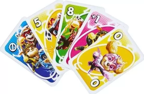 Mattel. HPY62 Uno Junior. Psi Patrol - Gry