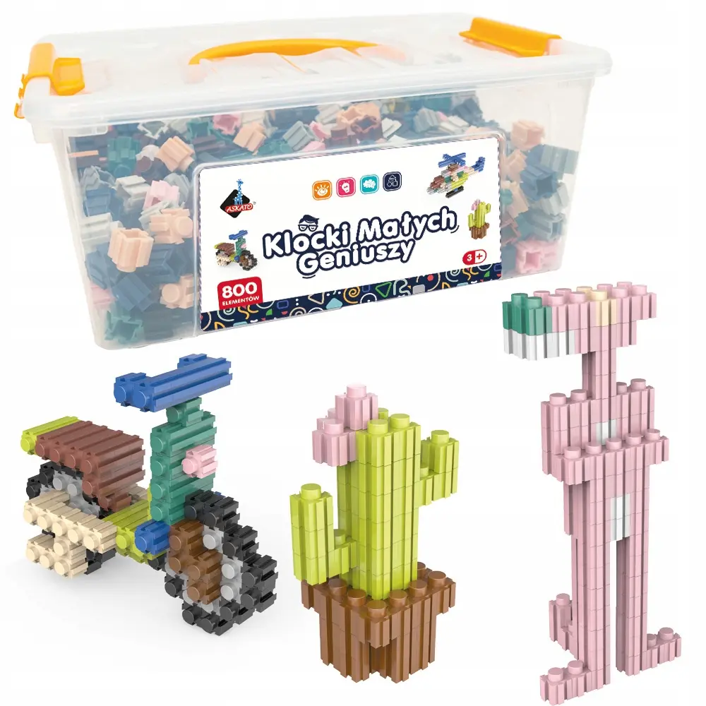 Klocki Małych Geniuszy - Zabawki