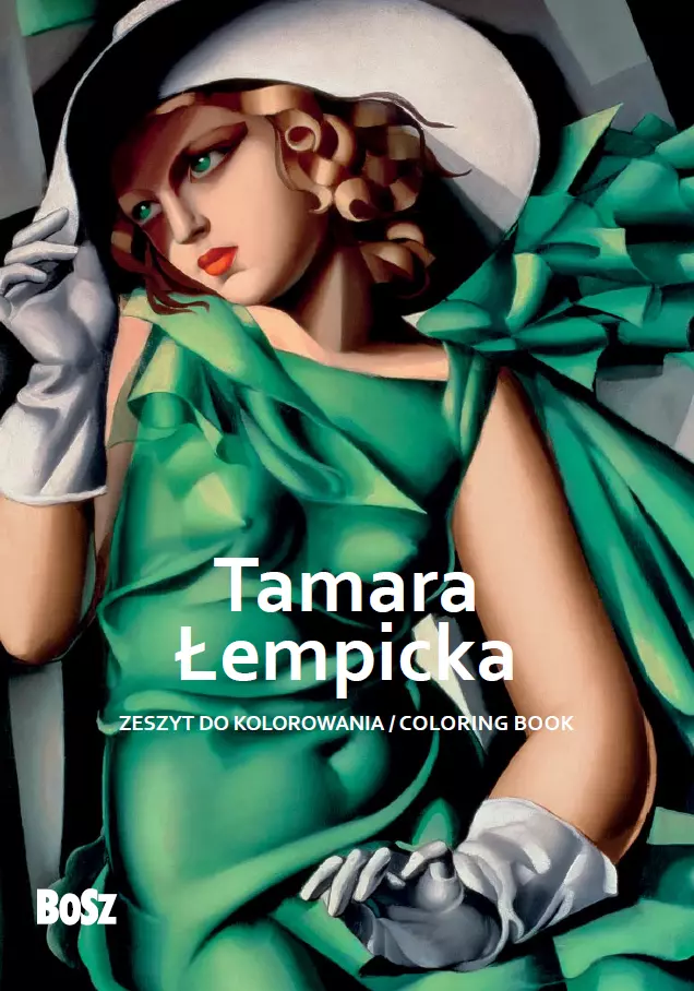 Tamara Łempicka. Zeszyt do kolorowania - Książki