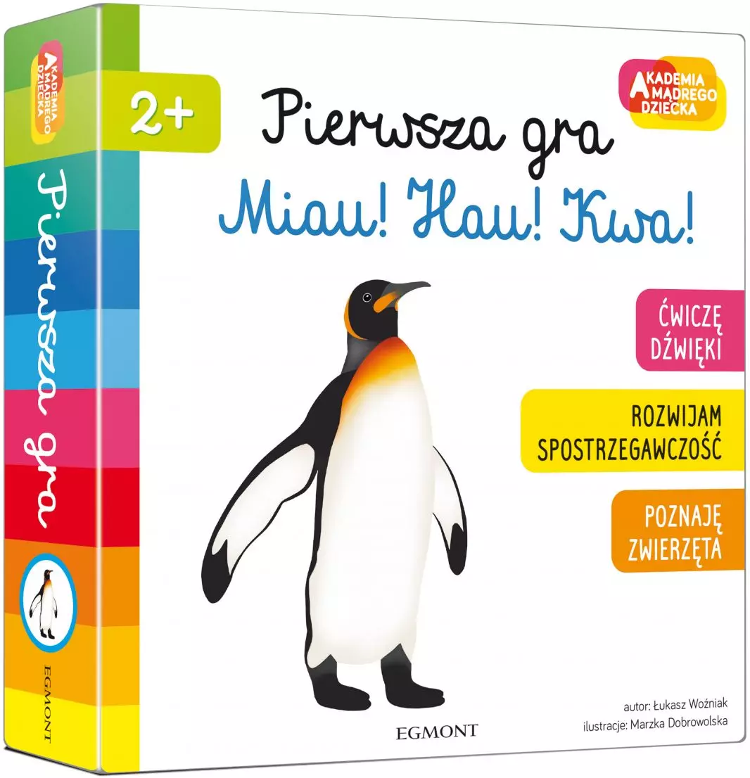 Akademia Mądrego Dziecka. Pierwsza gra. Miau! Hau! Kwa! - Gry