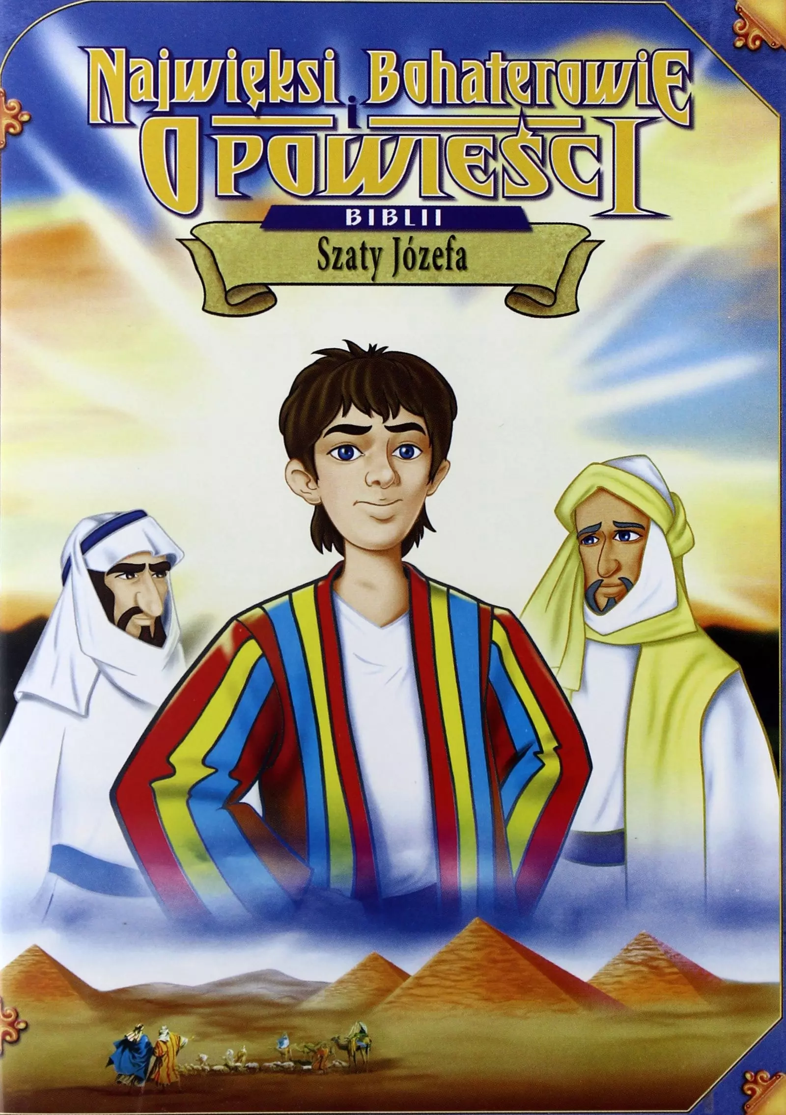 Najwięksi bohaterowie i opowieści Biblii. Szaty Józefa, DVD - Filmy