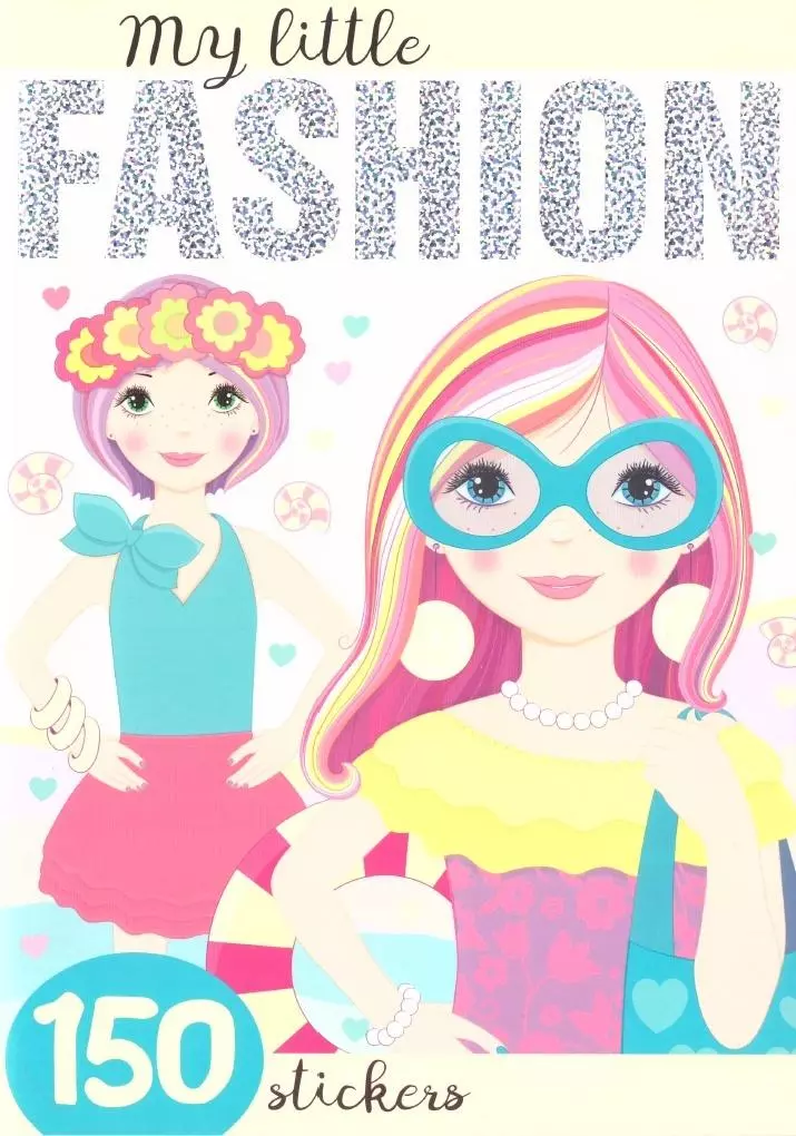 My little Fashion z naklejkami - Książki