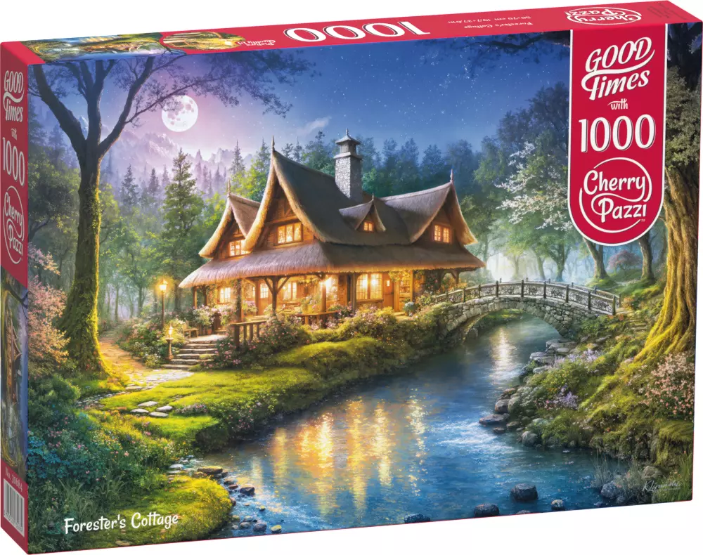 Puzzle 1000 elementów. Chata Leśniczego 30684