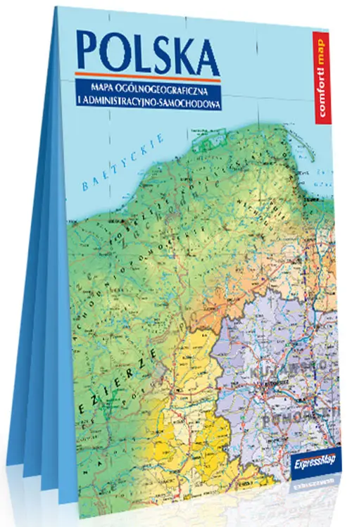 Comfort!map Polska XXL 1:1 000 000 - Książki