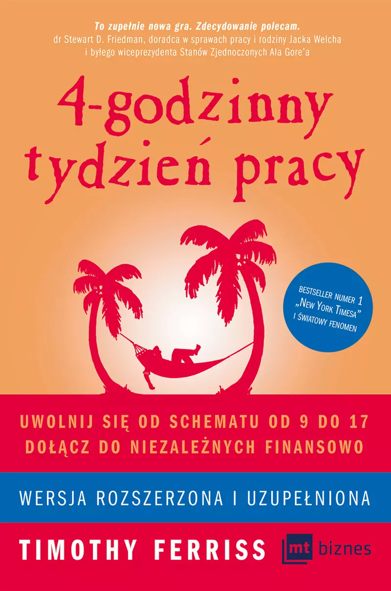 4-godzinny tydzień pracy - Książki