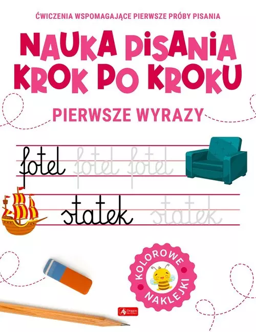 Nauka pisania krok po kroku Pierwsze wyrazy - Książki