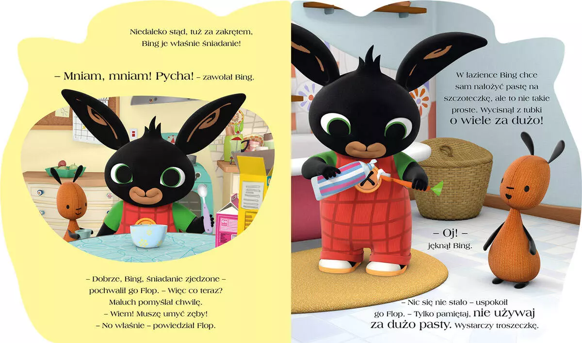 Bing. Mycie zębów to wielka rzecz! - Książki