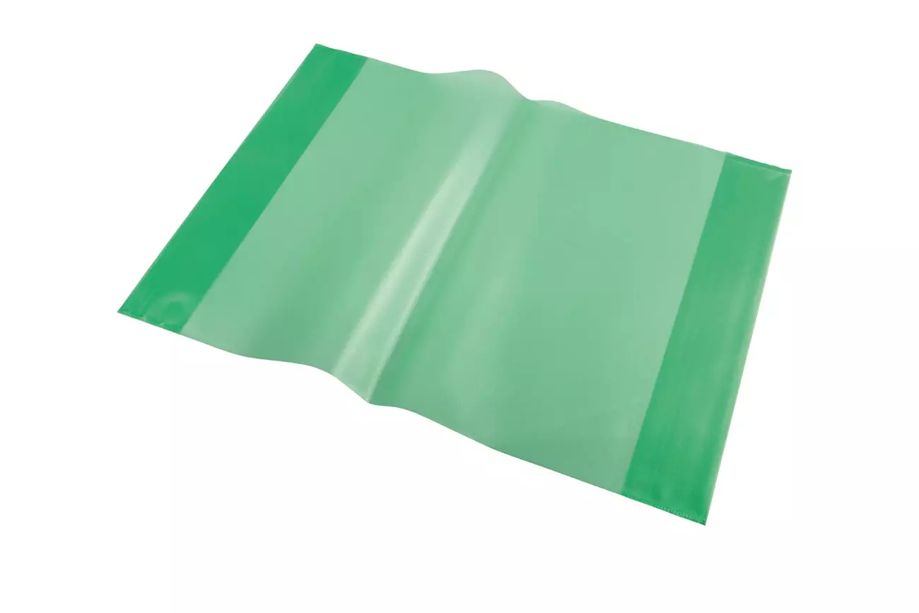 Okładki na zeszyt A5, zielone (10 sztuk) - Papiernicze i szkolne