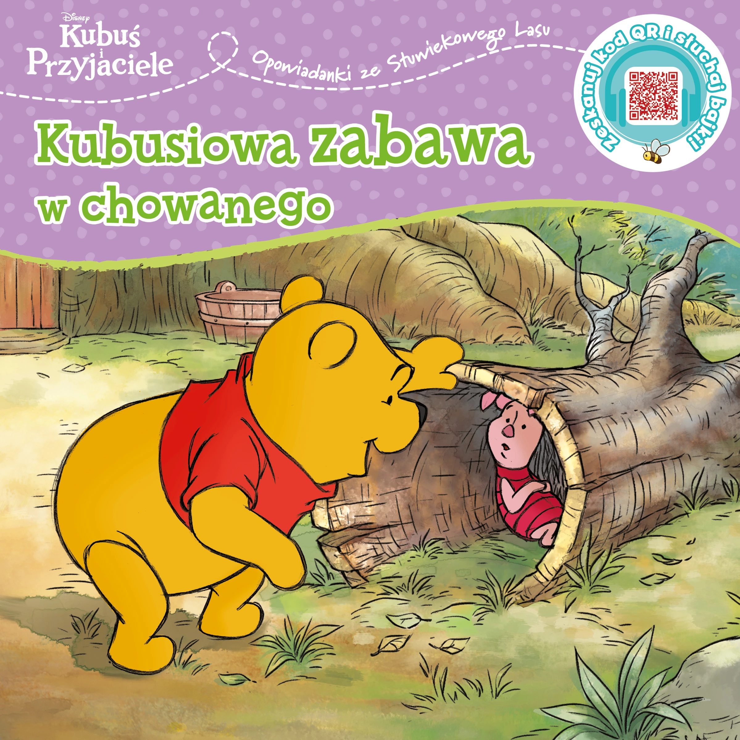 Disney Kubuś i Przyjaciele. Opowiastki ze Stuwiekowego Lasu. Kubusiowa zabawa w chowanego - Książki