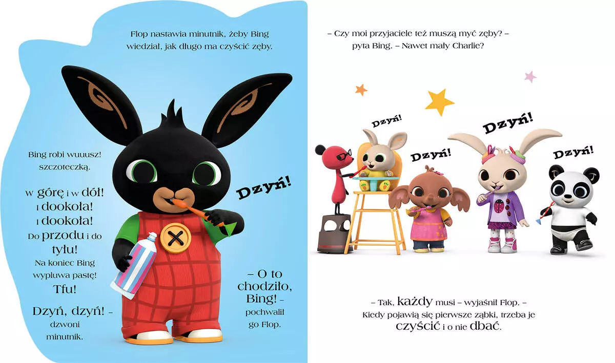 Bing. Mycie zębów to wielka rzecz! - Książki
