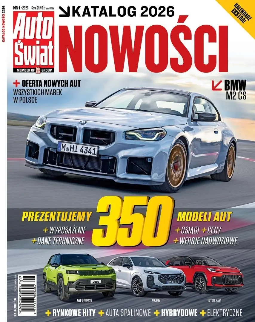 Auto Świat Katalog Nowości + kalendarz 1/2026 - Książki