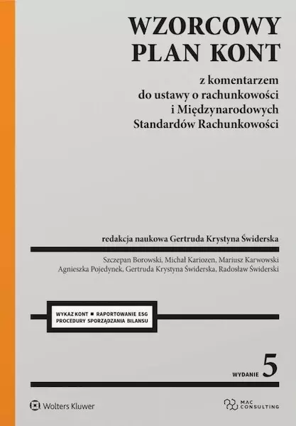 Wzorcowy Plan Kont z komentarzem do ustawy o rachunkowości i Międzynar 2025 - Książki