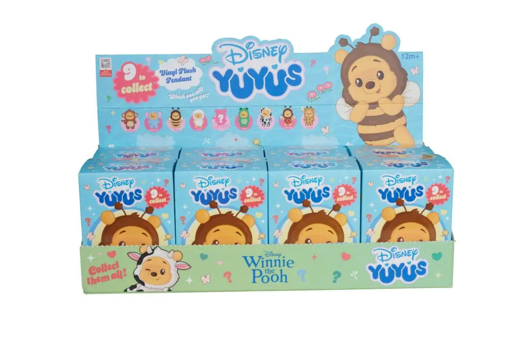 Disney YuYus. Kubuś Puchatek, 12 cm - Zabawki