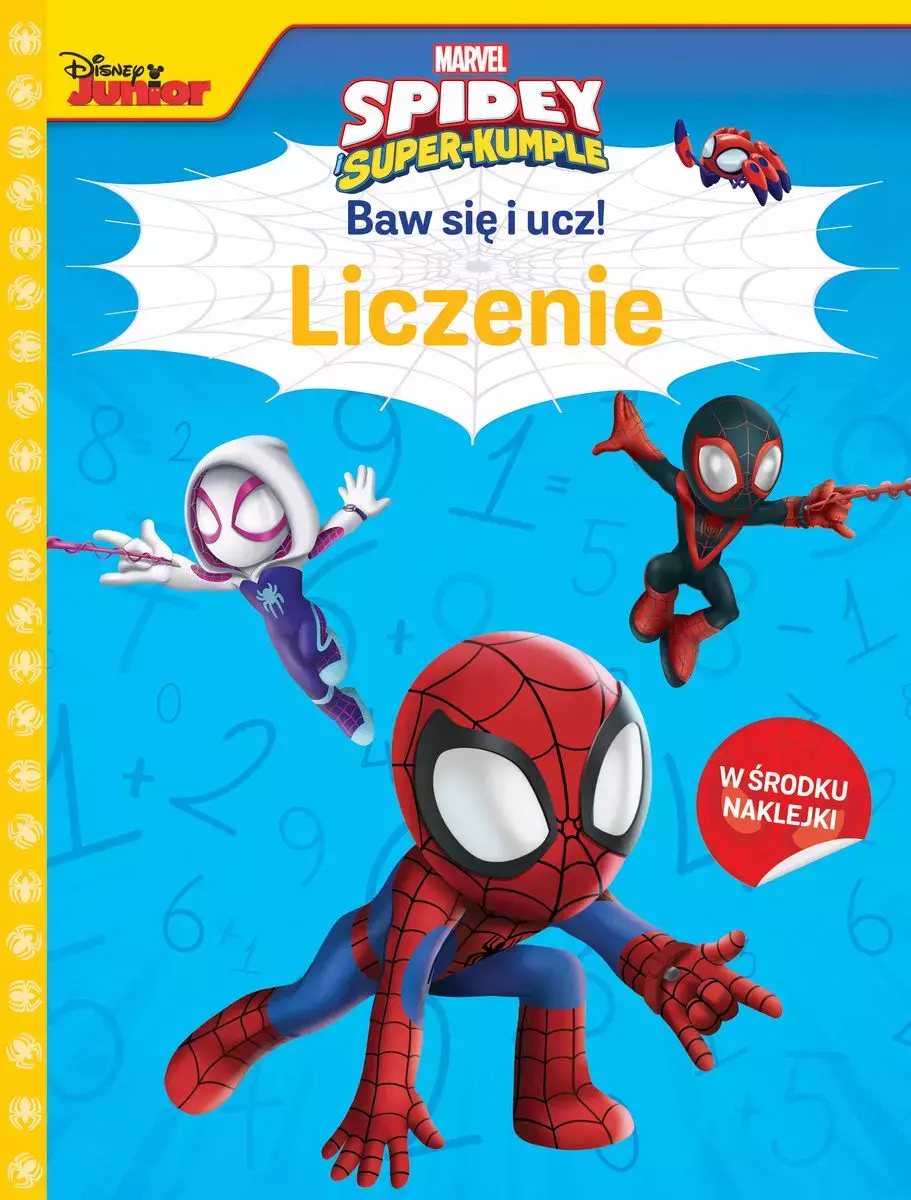 Baw się i ucz! Liczenie. Marvel Spidey i super-kumple - Książki