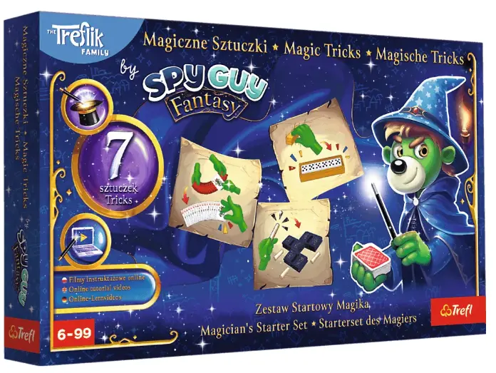 Spy Guy Fantasy. Magiczne Sztuczki. Zestaw Startowy Magika - Gry